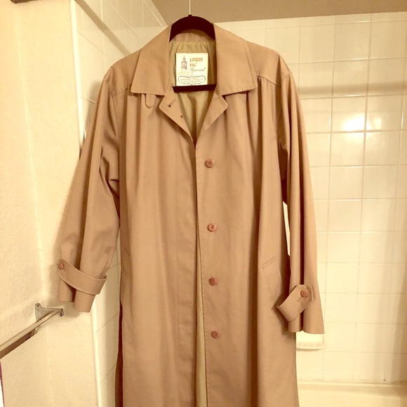 London Fog Trench Coat (beige) - Picture 1 of 3